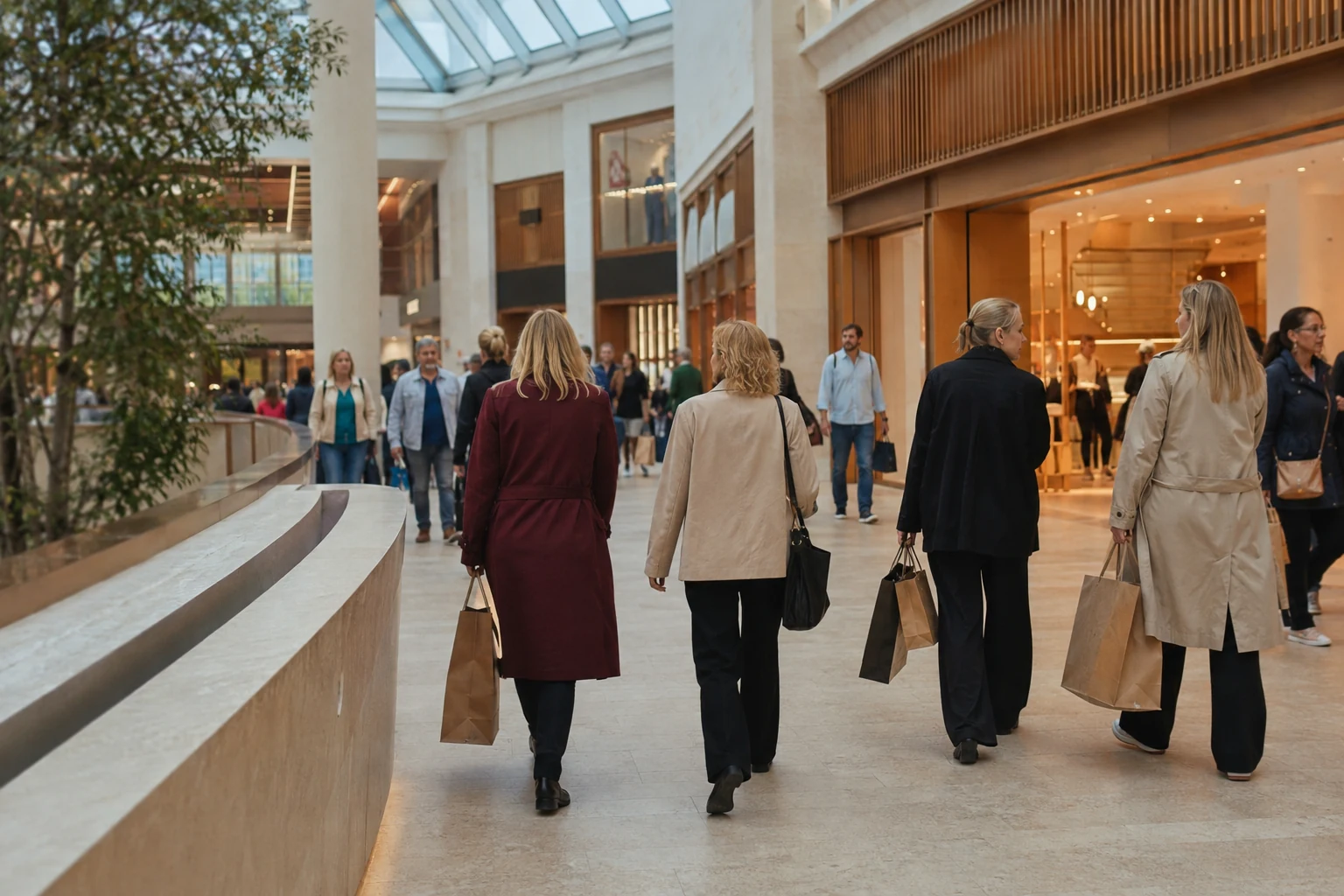 Shoppingcenter – inspirationsbild
